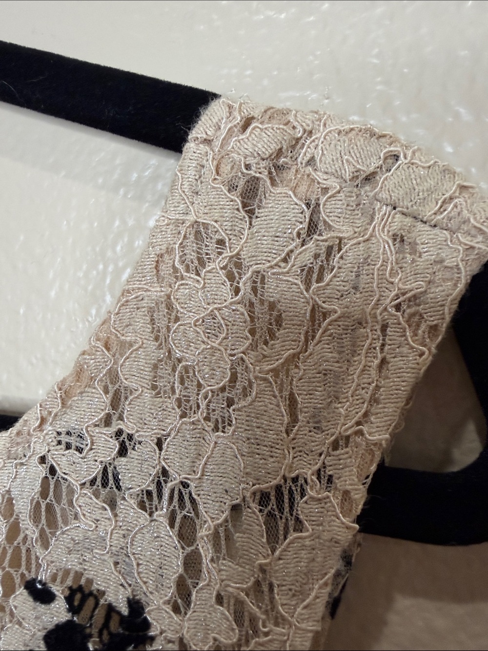 Kay Unger Black White Paisley Lace Cocktail Dress Size 6 - Picture 4 of 8
